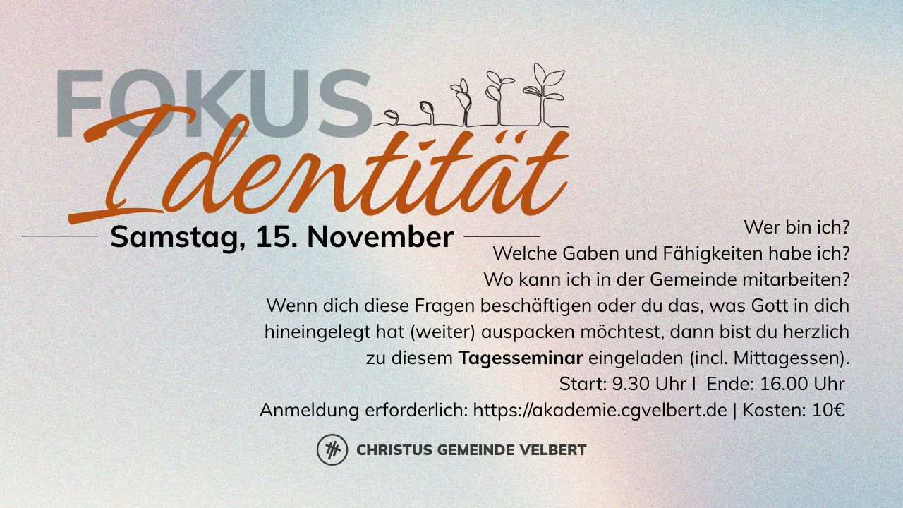 Fokus Identität