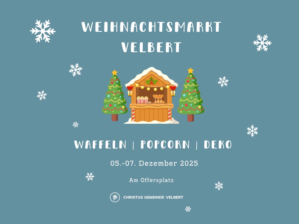 Weihnachtsmarkt Velbert 2025 quer